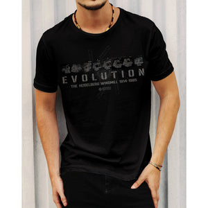T-Shirt Short Sleeve Evolution Men's - Black