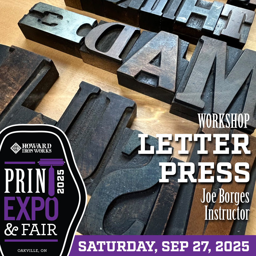 Letterpress Workshop - Sep 27, 2025 - 10:30 AM