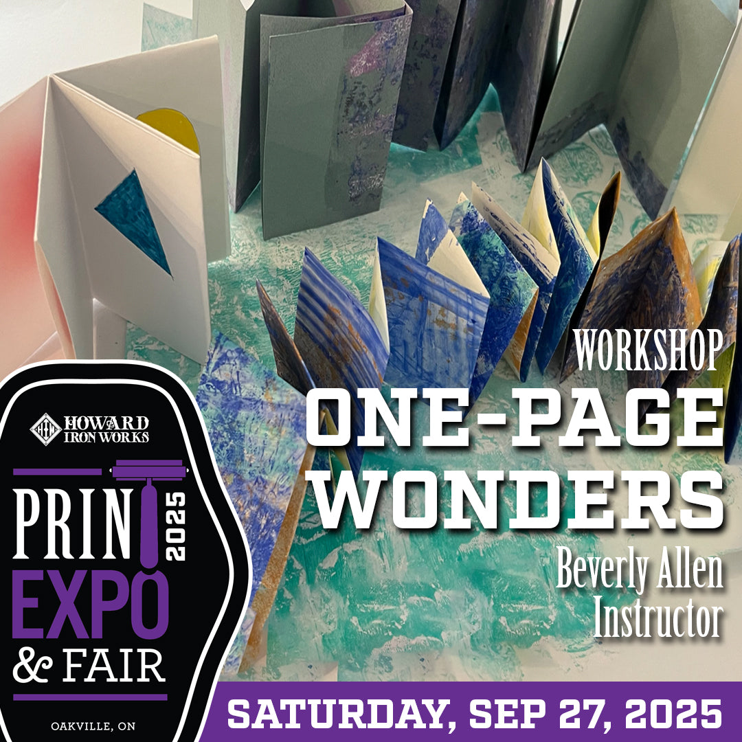 One-Page Wonder Workshop - Sep 27, 2025 - 12:30 PM