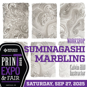 Suminagashi Marbling Workshop - Sep 27, 2025 - 2:30 PM