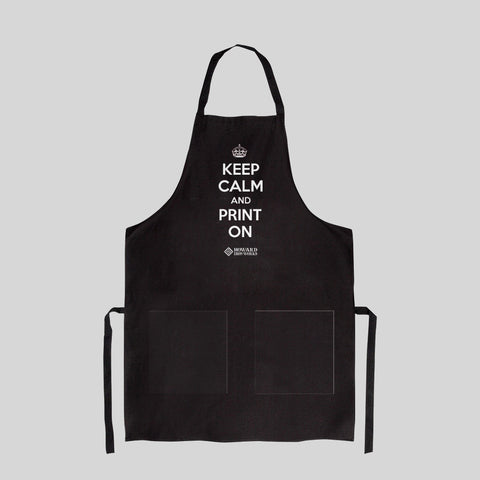 Printer's Apron from Howard Iron Works Museum Collection - Black