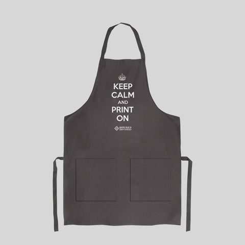 Printer's Apron from Howard Iron Works Museum Collection - Grey