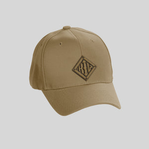 Howard Iron Works Printing Museum, Baseball Cap, Khaki, Embroidered Logo