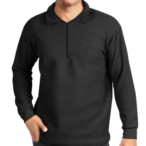 Pullover - Mens - Black - from Howard Iron Works Printing Museum