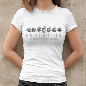 T-Shirt Short Sleeve Evolution Ladies - White