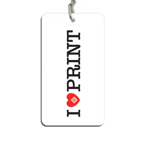 Keychain - I Love Print